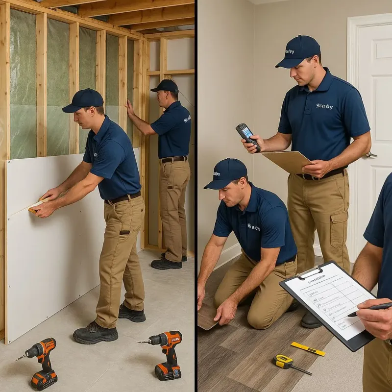 Repairs and Reconstruction process in Madison Heights, VA